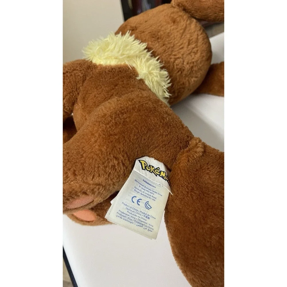 Build A Bear Workshop Pokemon Eevee Plush Stuffed‎ Animal Soft Toy